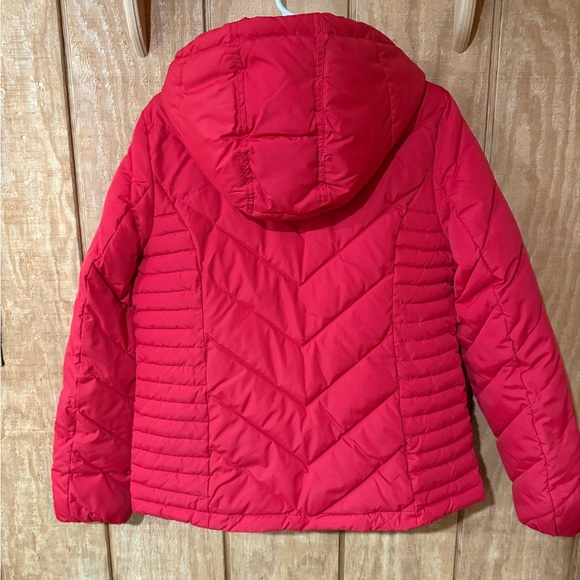 NEW WITH TAG | Women’s Express Red Hooded Jacket - Picture 6 of 6